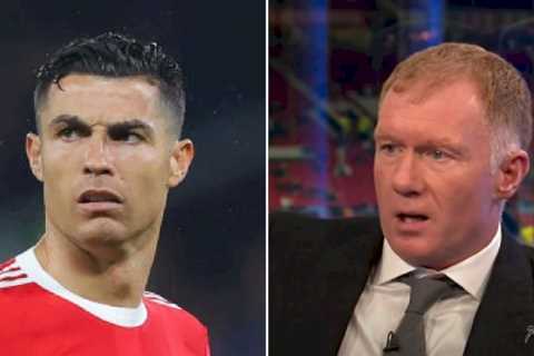 Paul Scholes slams Man Utd circus amid Cristiano Ronaldo uncertainty