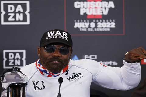 Veteran Derek Chisora vows to keep performing like the Rolling Stones… until he can’t give fans any ..