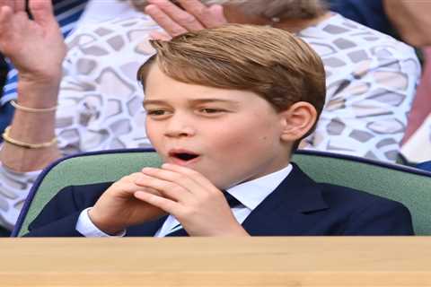 Prince George left shocked after Nick Kyrgios drops F-bomb in front of the Royal Box during..