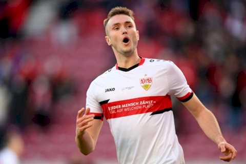 Manchester United hold talks with Stuttgart forward Sasa Kalajdzic over move to Old Trafford
