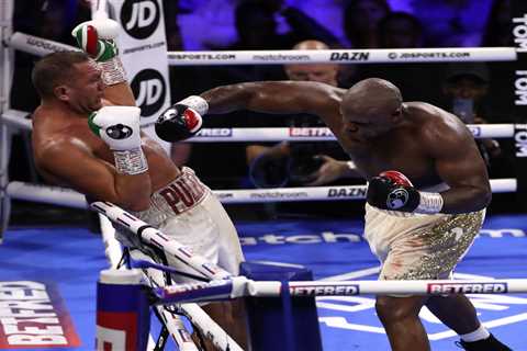 Derek Chisora leaves Kubrat Pulev unrecognisable with thundering right hand after heavyweights go..