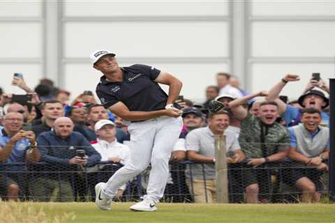 What time is Rory McIlroy teeing off at The Open Championship final round and when are his rivals..