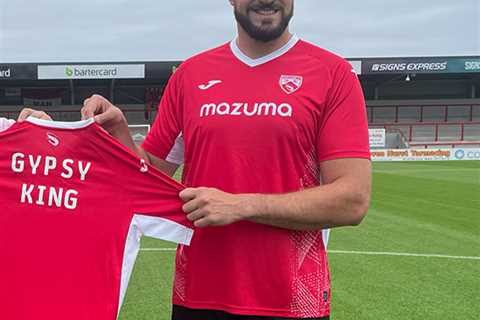 Tyson Fury to sponsor hometown club Morecambe this season with ‘Gypsy King’ featuring on back of..