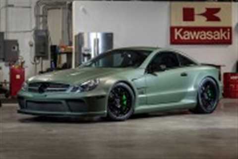 LEAN GREEN MACHINE: Jason “Captain America” Britton’s 2009 Mercedes-Benz SL65 AMG Black Series..