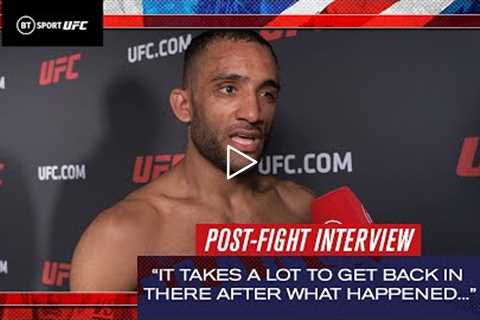 “It takes a lot to get back in there after what happened” Jai Herbert on UFC London redemption