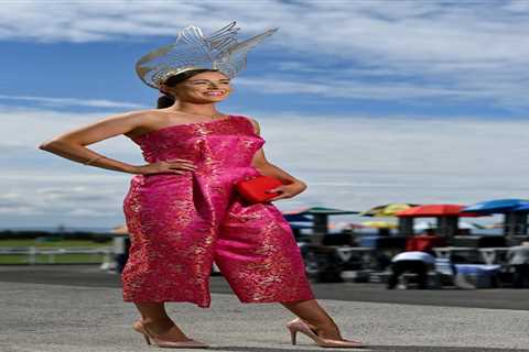 Galway Races racegoers dress to impress for Ladies’ Day in extravagant hats and glamorous gowns