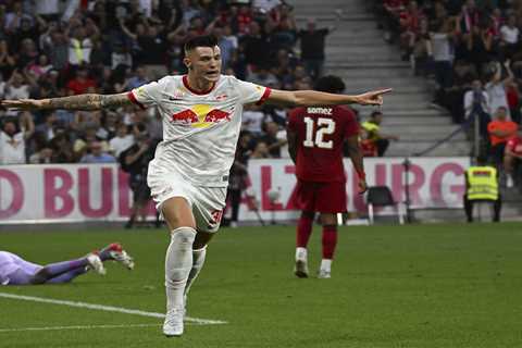 Red Bull Salzburg 1 Liverpool 0: Reds beaten in pre-season after Man Utd target Sesko puts on..