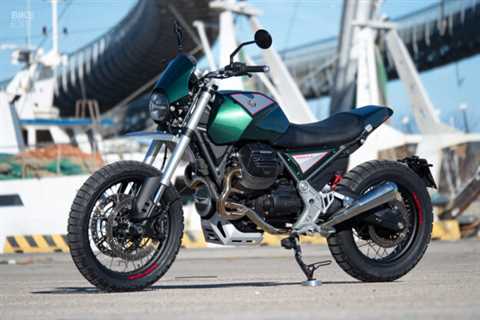 Radicale: A svelte Moto Guzzi V85 TT street scrambler