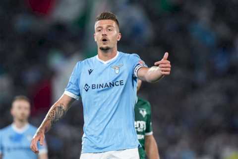 Lazio demand £59m for Sergej Milinkovic-Savic as Manchester United prepare £42m offer for Frenkie..