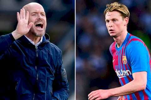 Frenkie de Jong tells Man Utd he’s not interested in transfer as Ten Hag problems mount up