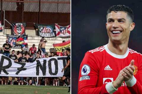 Cristiano Ronaldo mocks Atletico Madrid fans for attempting to block transfer