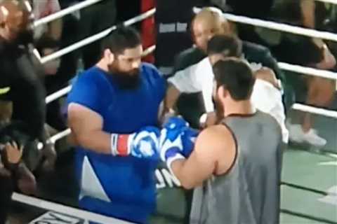 Boxing fans are all saying the same thing as Iranian Hulk KNOCKED OUT by bitter rival Kazakh Titan