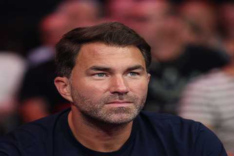 ‘Pains me to say it’ – Anthony Joshua’s promoter Eddie Hearn admits rival Tyson Fury is currently..