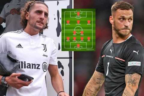 Man Utd’s very questionable XI if both Marko Arnautovic and Adrien Rabiot seal transfers