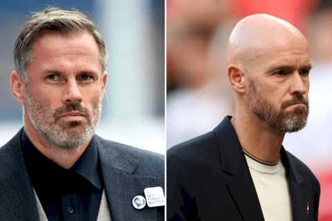 ‘They can’t get any worse!’ – Jamie Carragher urges Manchester United to ‘keep faith’ in Erik ten..