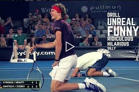 Tennis. TOP Funny Moments (2018 Edition)
