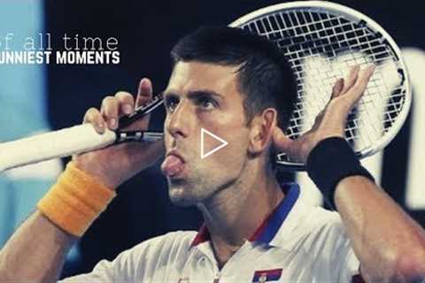 Tennis. Novak Djokovic - Funniest moments of all time