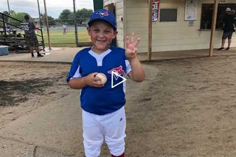 3 T-BALL HOME RUNS IN ONE GAME!!! (Over the Fence)