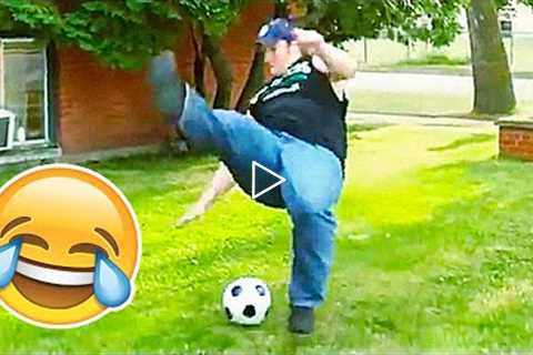 FUNNIEST FAILS & BLOOPERS IN FOOTBALL (TRY NOT TO LAUGH)