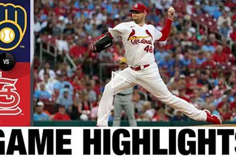 Brewers vs. Cardinals Game Highlights (8/12/22) | MLB Highlights