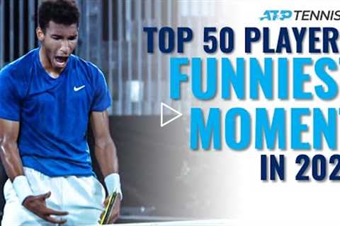 Every Top 50 ATP Tennis Player's FUNNIEST MOMENT in 2020! 😂