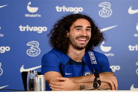 Chelsea star Marc Cucurella insists he WON’T get his curly hair cut despite having it pulled by..