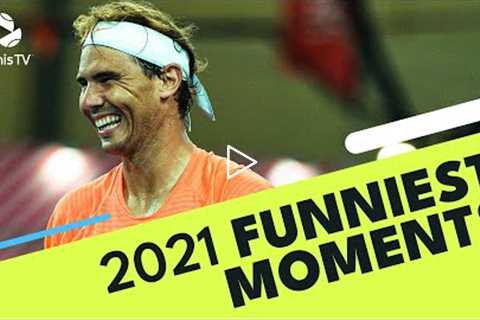 FUNNIEST Moments From The 2021 ATP Tennis Season!