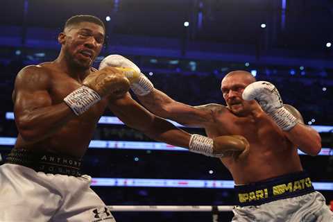 Anthony Joshua set for biggest fight of his life against Oleksandr Usyk with more than just world..