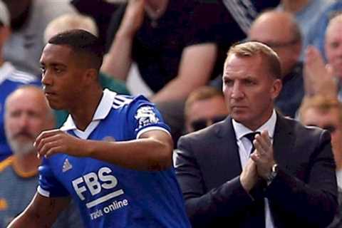 Brendan Rodgers explains Wesley Fofana and Youri Tielemans’ absence from Leicester defeat amid..