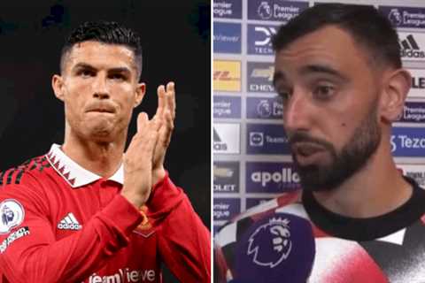 Bruno Fernandes speaks out on Cristiano Ronaldo’s future at Manchester United after Liverpool win