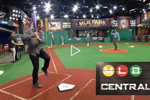 Rays Outfield Home Run Derby in Studio 42