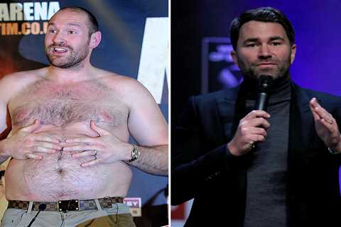 Eddie Hearn rejected chance to sign Tyson Fury because Gypsy King was so overweight during talks in ..