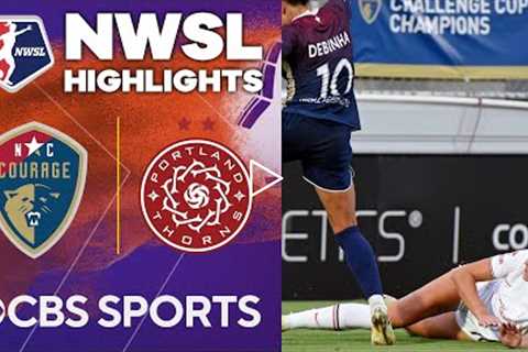 North Carolina Courage vs. Portland Thorns: Extended Highlights | NWSL | CBS Sports Attacking Third