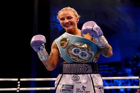 ‘I ripped her whole mouth open’ – Boxer Ebanie Bridges reveals bloodbath pub brawl that left her..