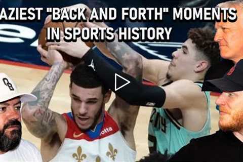 Craziest Back and Forth Moments in Sports History REACTION!! | OFFICE BLOKES REACT!!