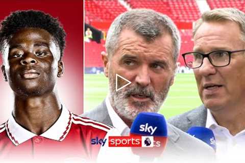 I like everything about him | Keane, Merson and Hasselbaink praise Bukayo Saka