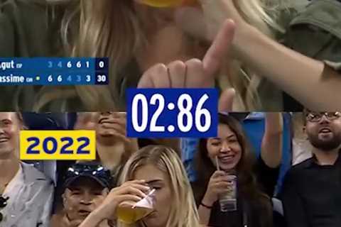 Fans all say the same thing as US Open fan who went viral for chugging of beer sinks another cup 12 ..