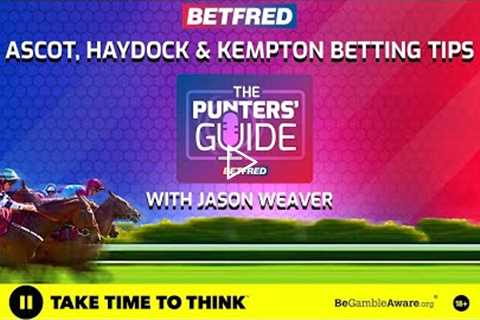 Horse Racing Tips | The Punters Guide | Ascot, Haydock and Kempton tips with Jason Weaver