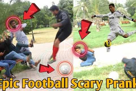 Fake Football Kick Prank 2022 | Football Scary Prank (Part 2) | Funny Reactions | Karachi Pranksters