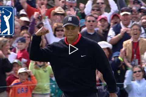 Tiger Woods’ all-time top-20 shots at Farmers Insurance Open