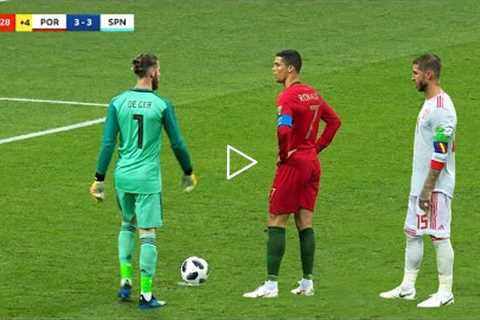 The Day Cristiano Ronaldo Destroyed Sergio Ramos & David De Gea