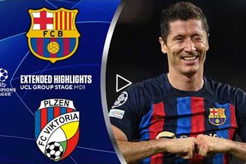 Barcelona vs. Viktoria Plzen: Extended Highlights | UCL Group Stage MD 1 | CBS Sports Golazo