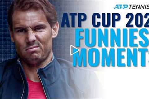 Funniest Moments & Fails: 2021 ATP Cup 😂