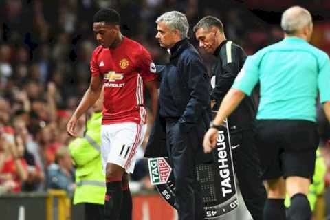 Anthony Martial accuses Jose Mourinho of ‘lack of respect’ after Man Utd shirt number row