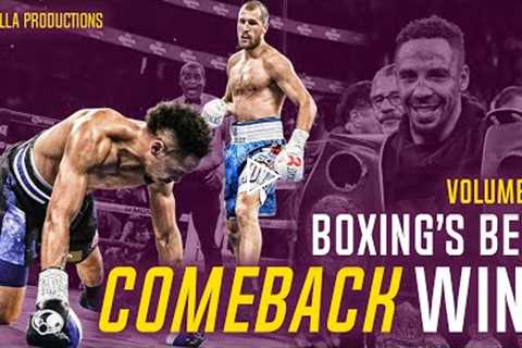 Boxing's Best Comeback Wins | Volume 1