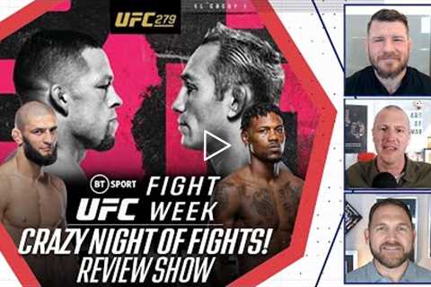 Fight Week  UFC 279 Review Show  Nate and Khamzat leave with wins on a crazy night in Vegas!