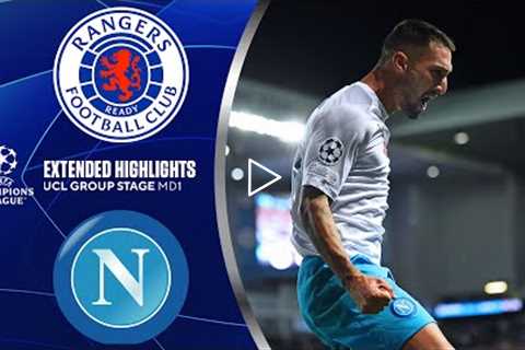 Rangers vs. Napoli: Extended Highlights | UCL Group Stage MD 2 | CBS Sports Golazo