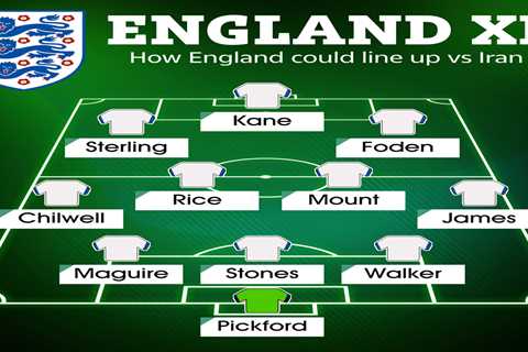 Supercomputer predicts England XI to start World Cup clash vs Iran including Man Utd and Chelsea..