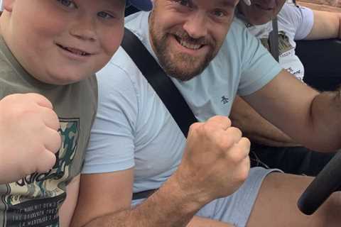 I love Tyson Fury and camped out all night so I could meet him on his morning jog