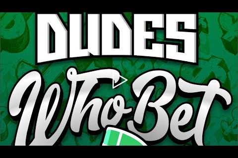 Dudes Who Bet Daily - Best Bets - NFL, College Football, Horse Racing and MLB